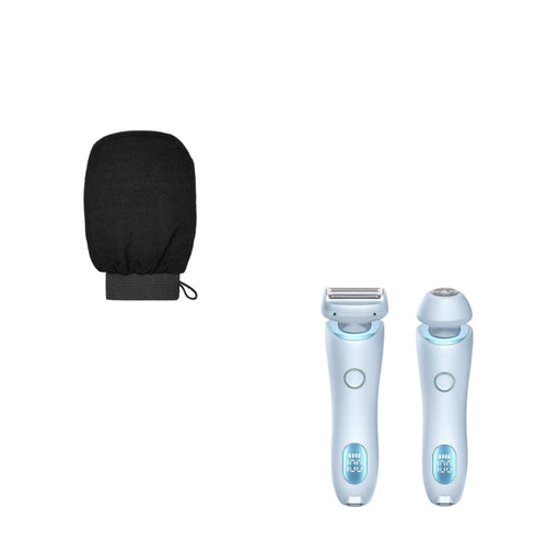 Épilateur 2 en 1 rechargeable pour l'épilation du corps pour femmes et hommes.